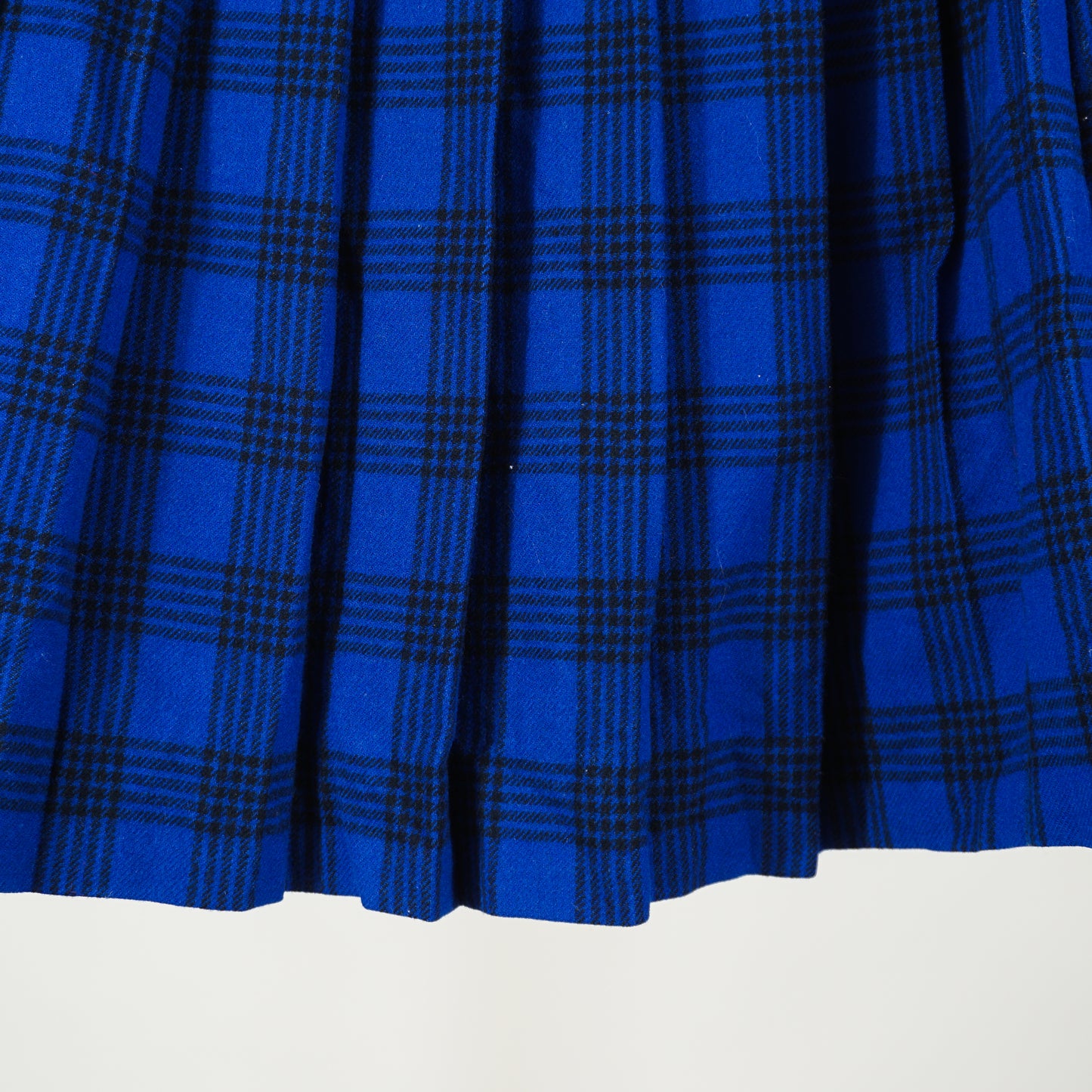1970s Pendleton Wool Plaid Midi Skirt (Women's 28" Waist)