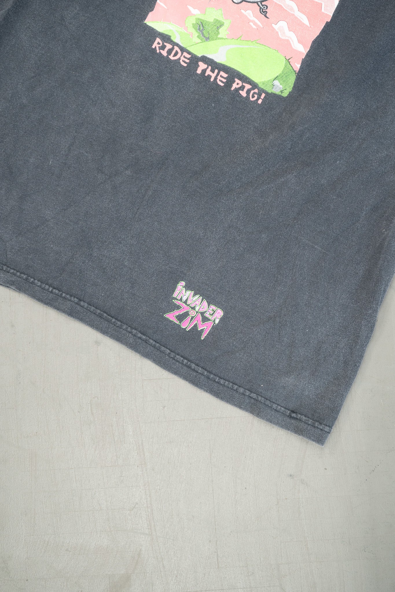 T-SHIRT INVADER ZIM 2001 - LE COCHON