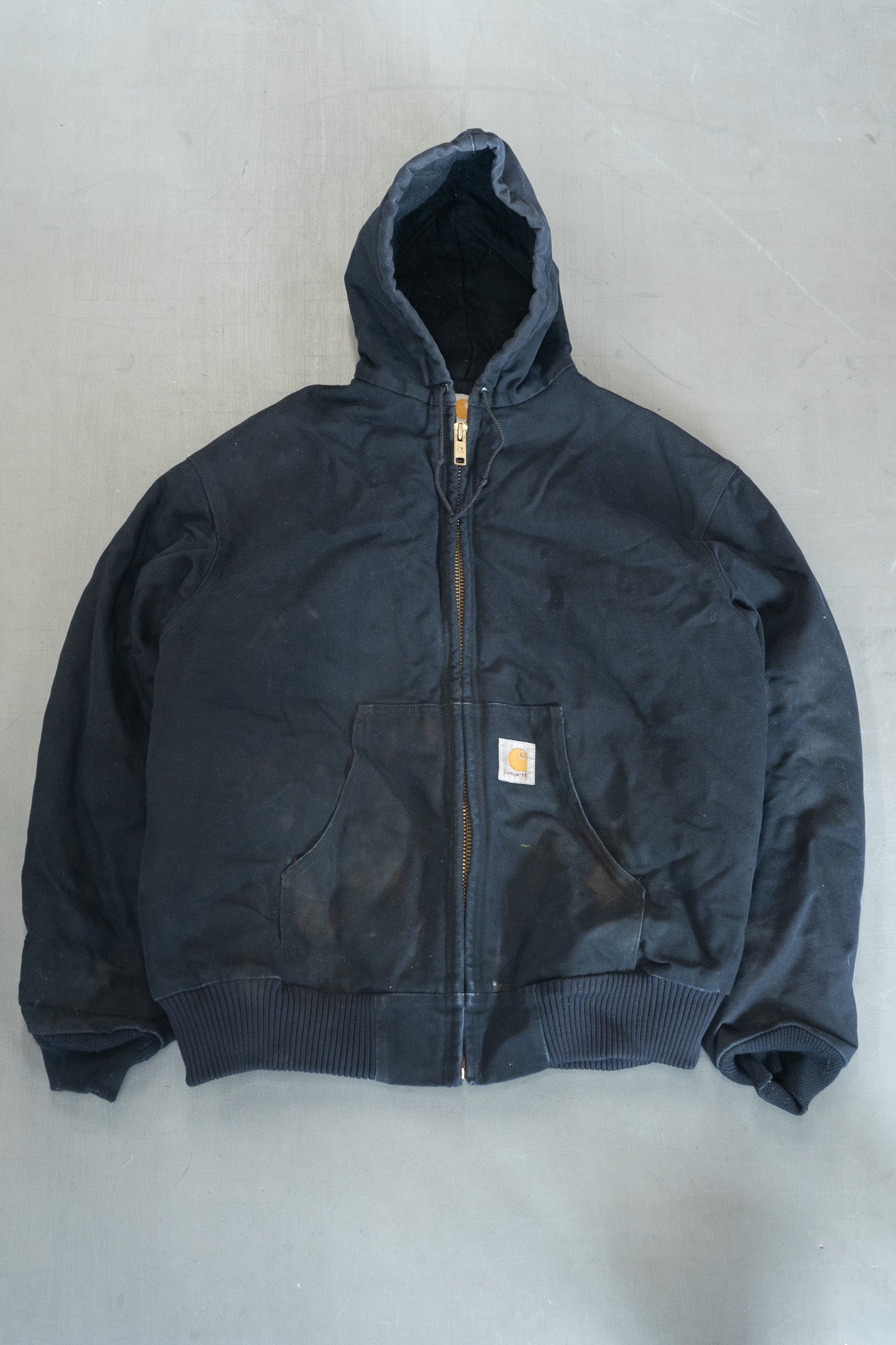 VESTE CARHARTT J04 NOIRE DES ANNÉES 2000