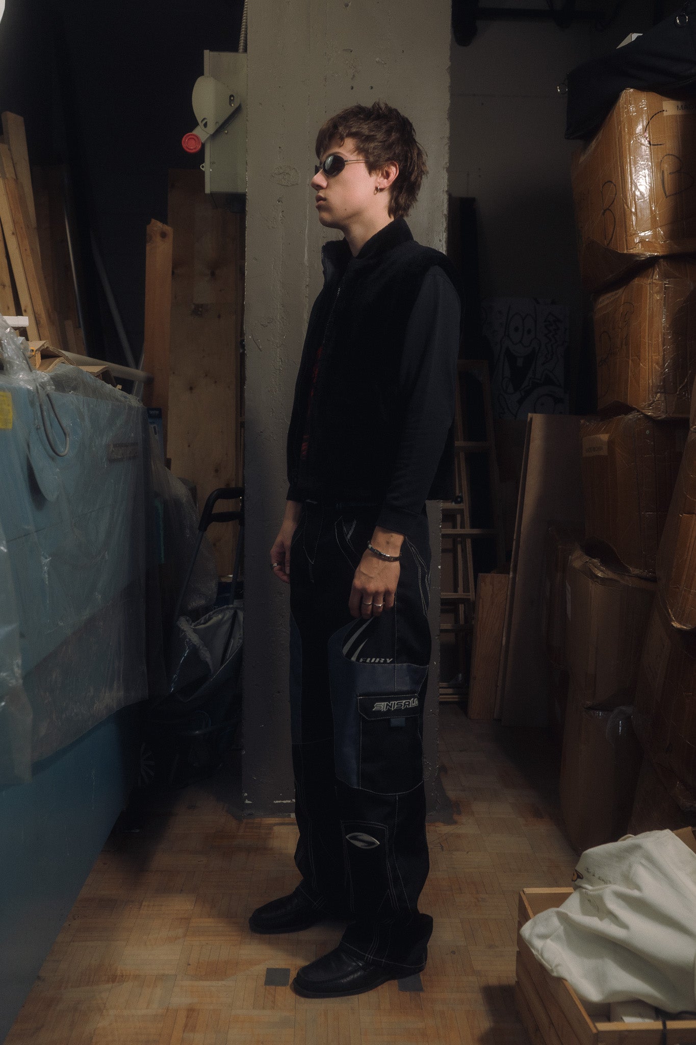 PANTALON DE MOTONEIGE SINISALO DES ANNÉES 2000