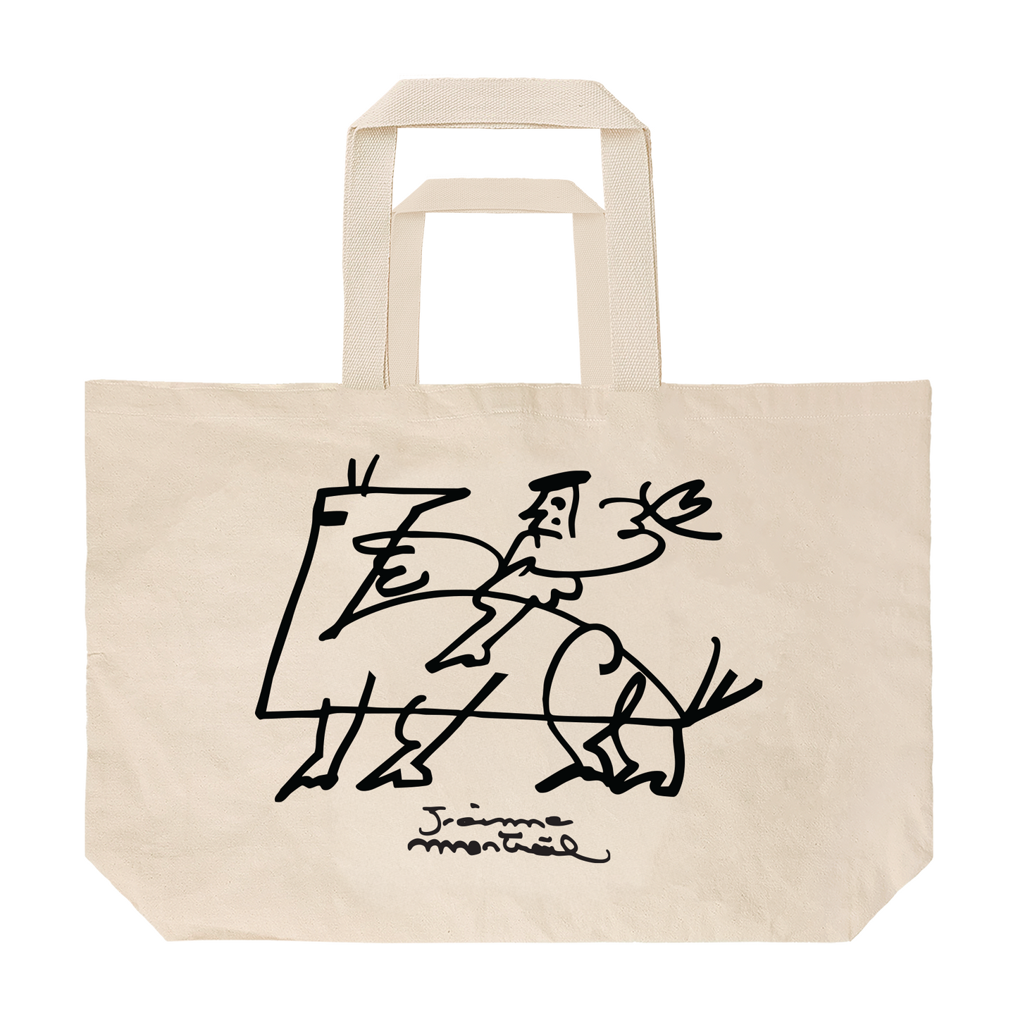 OLYMPIC COWBOY TOTE BAG - CATHERINE POTVIN