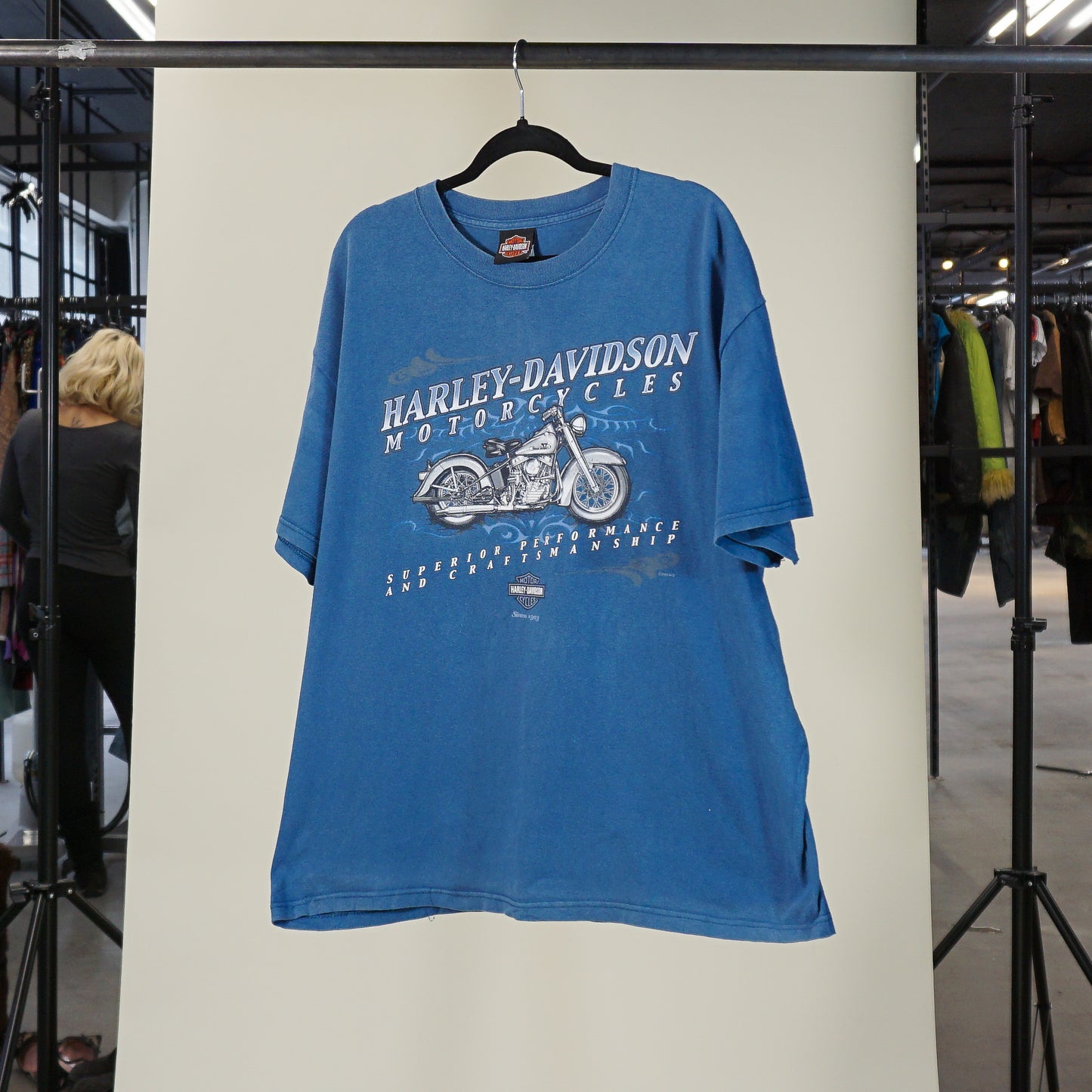 2000s Green Bay Harley Davidson Graphic T-Shirt (XL)