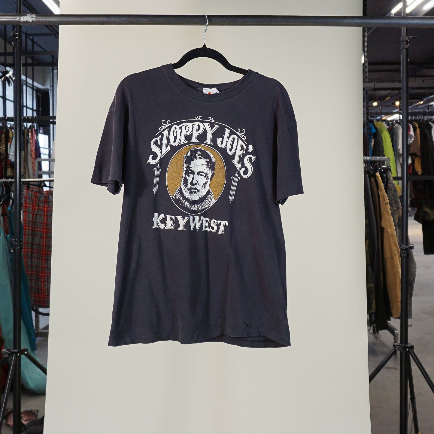 Tee-shirt à point unique Sloppy Joe's Key West des années 90 (M)