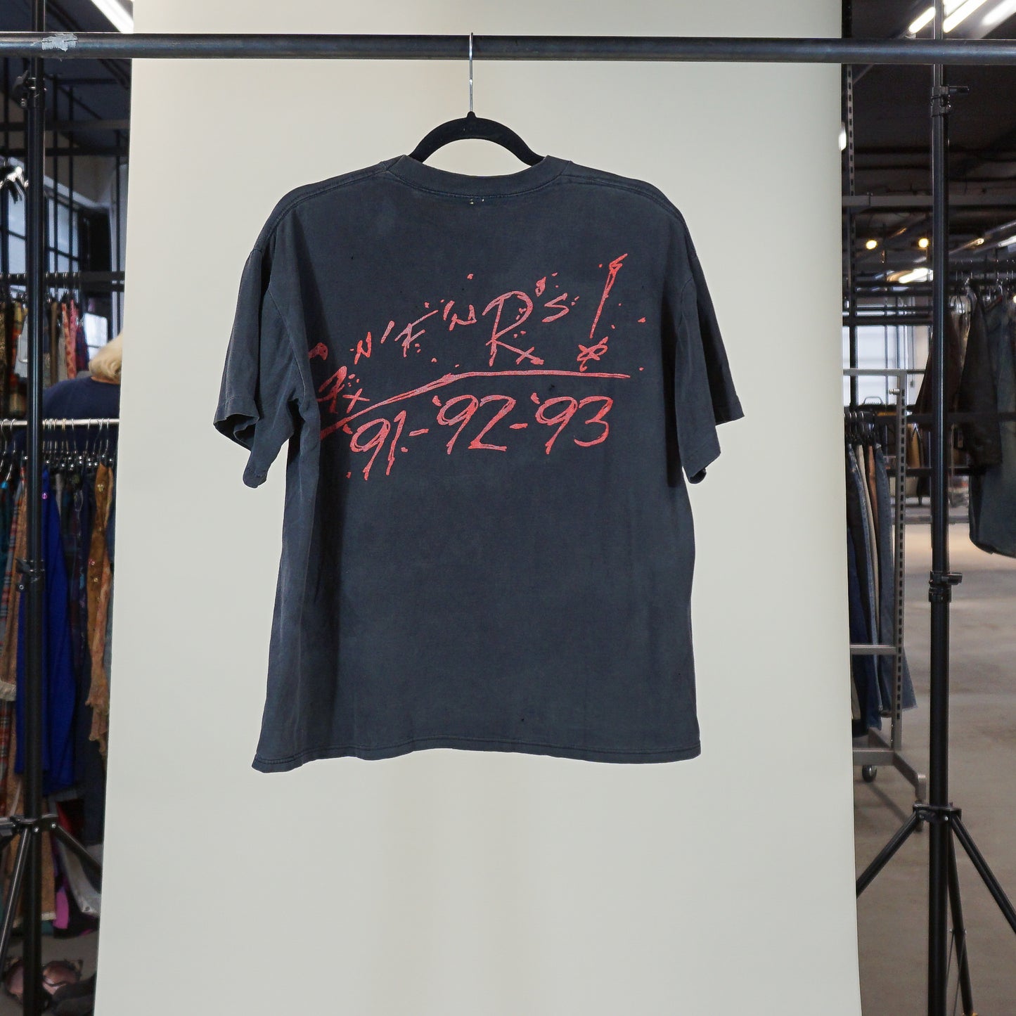 Tee-shirt en détresse Guns N Roses des années 90 (S)