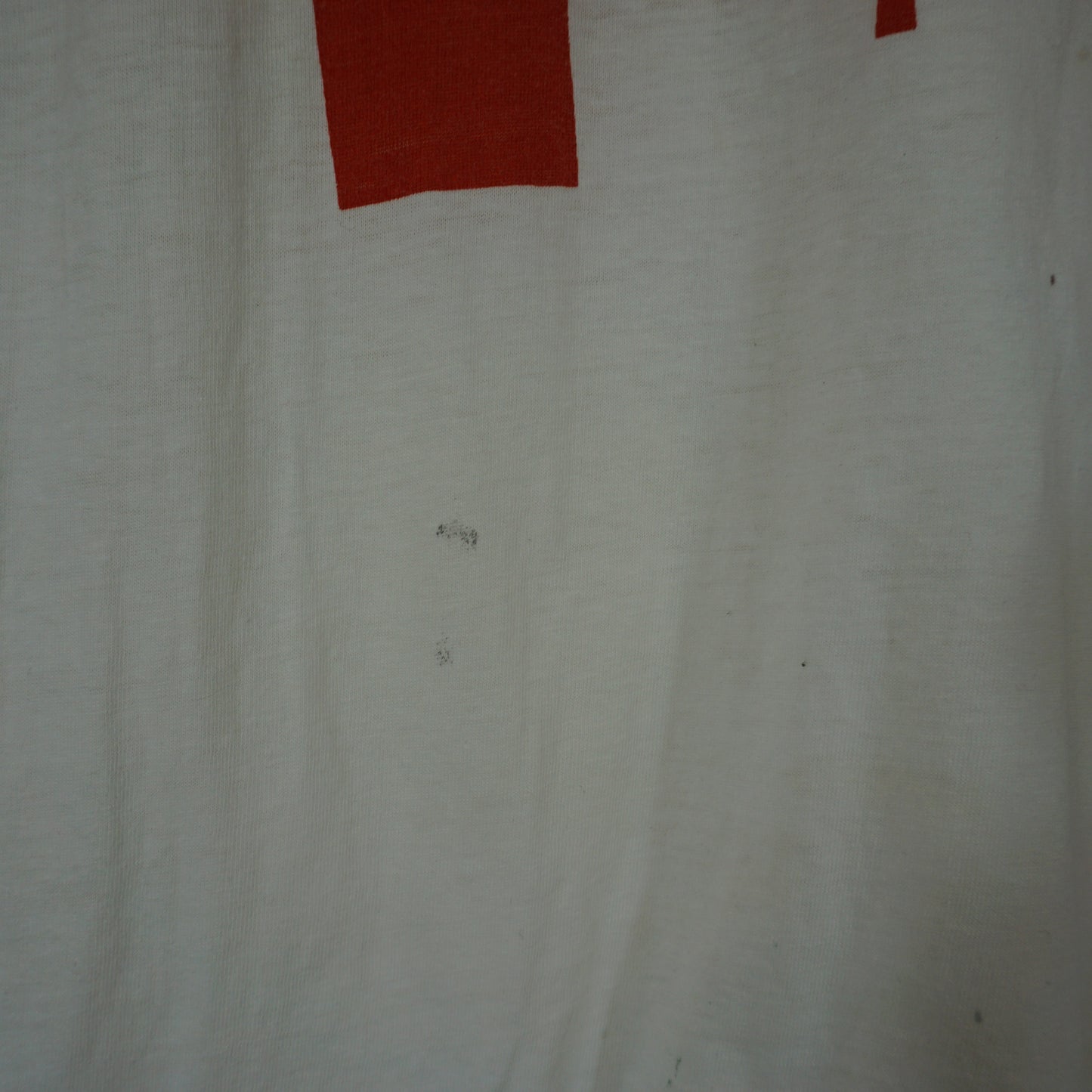 T-shirt drapeau du Canada à point unique des années 1970 (S)