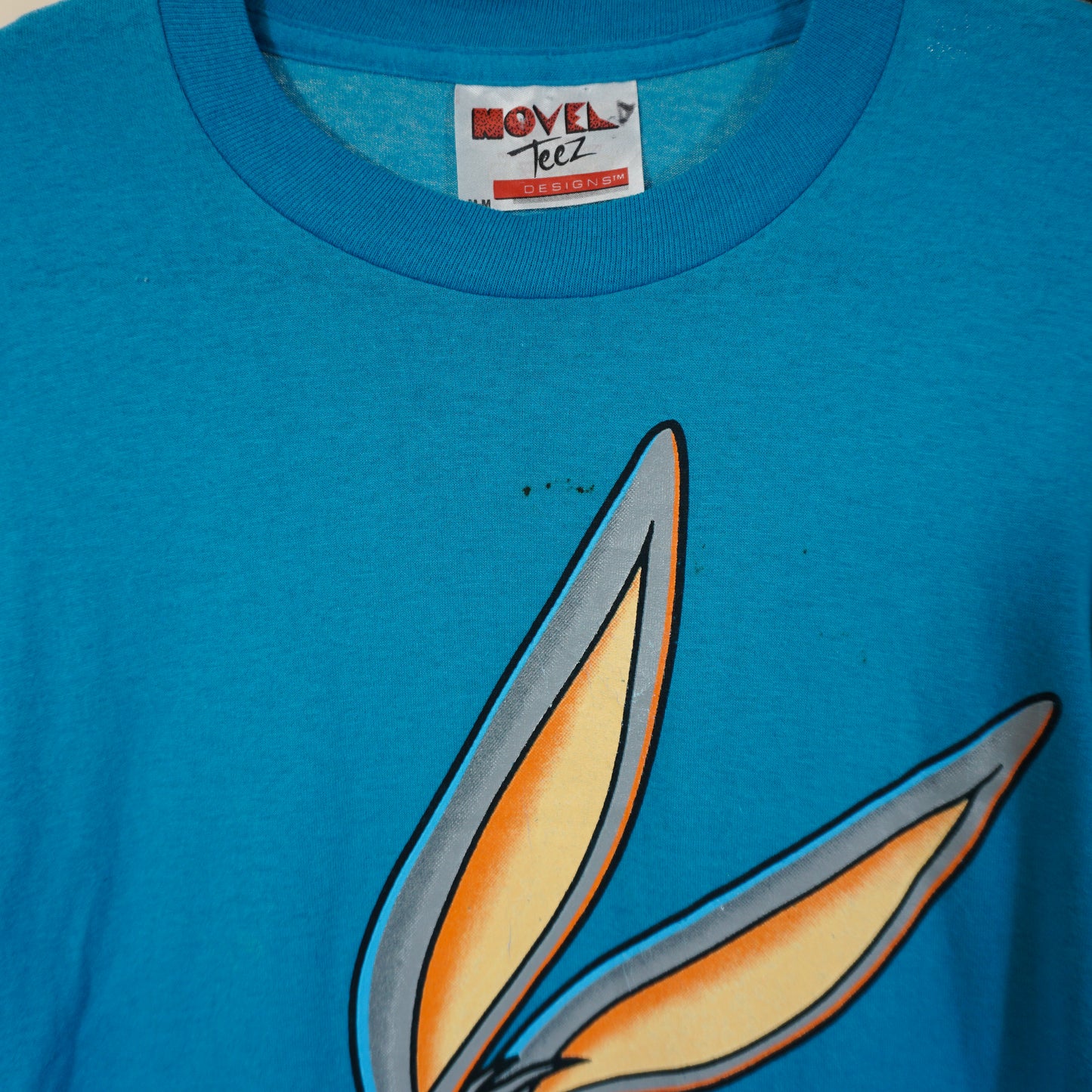 1993 Bugs Bunny Novel Teez T-shirt graphique (M)
