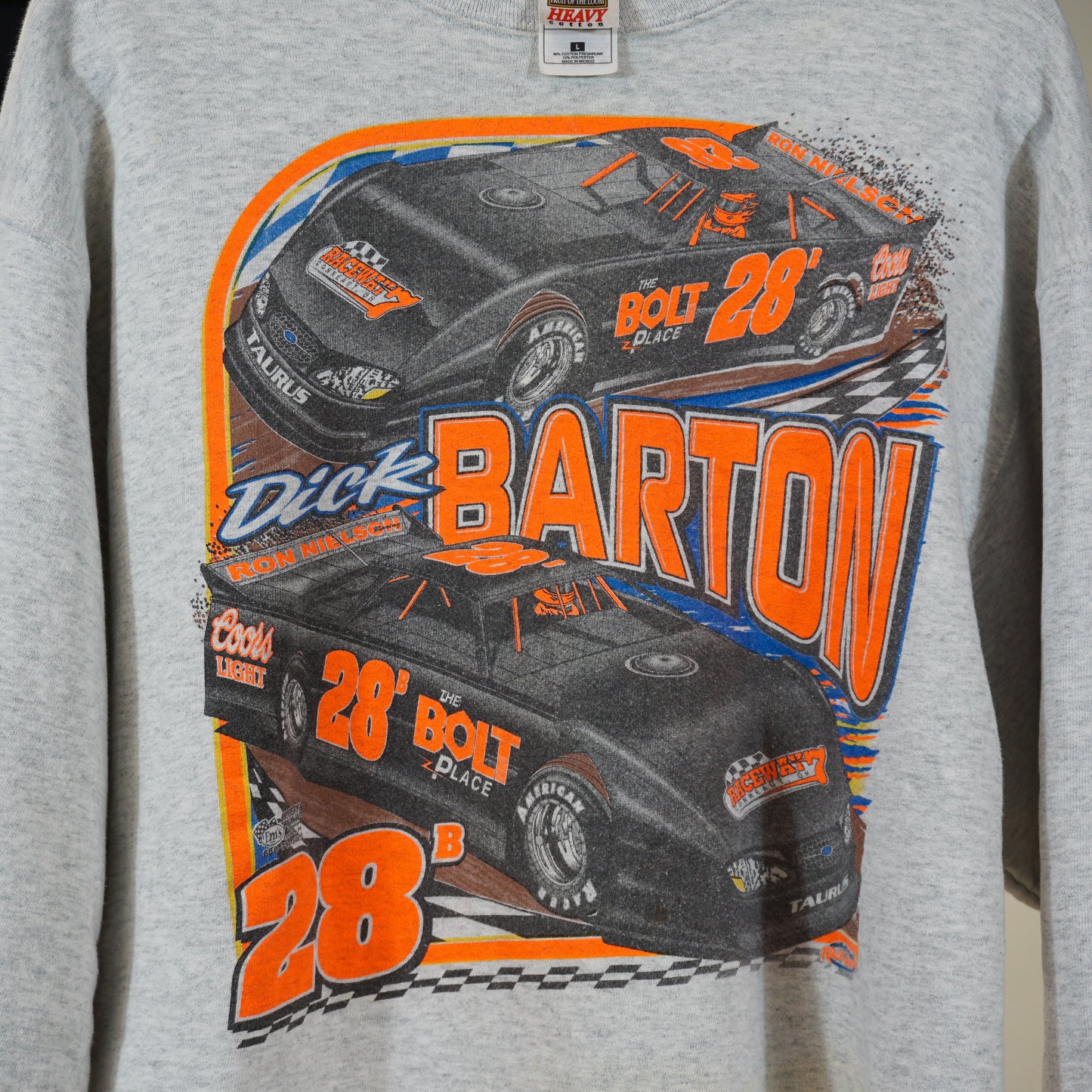 Col ras du cou Dick Barton Racing des années 2000 (L)