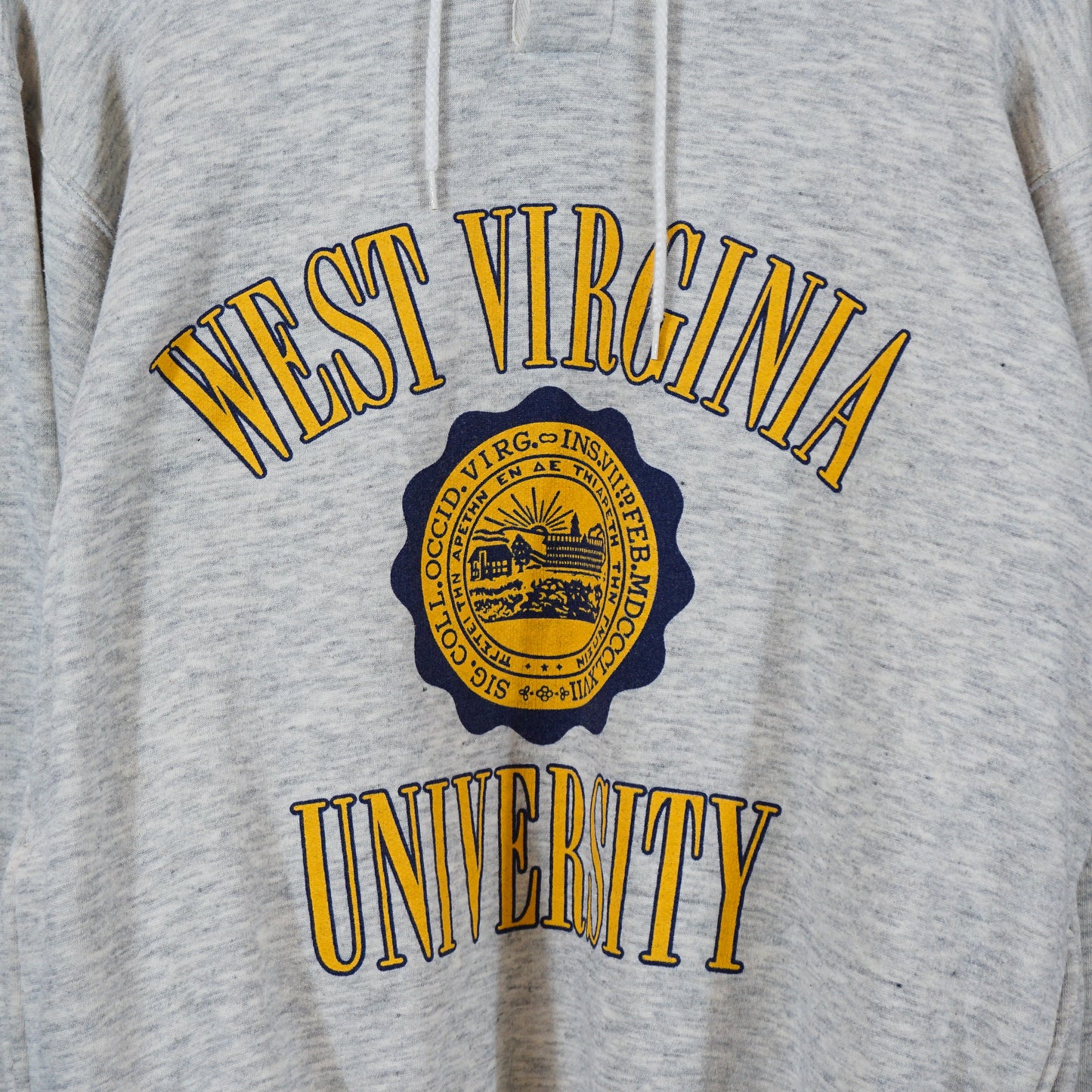 Sweat à capuche de l’Université de Virginie-Occidentale des années 1990 (M)