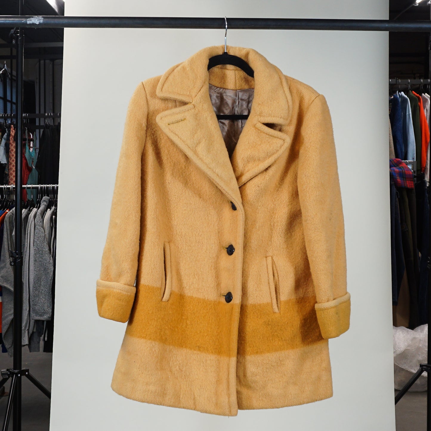 1970s Hudson's Bay Company Wool Overcoat (S)