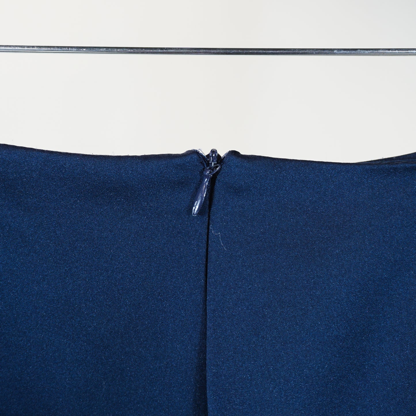 1990s Navy Blue Maxi Skirt (Women's 9/10)