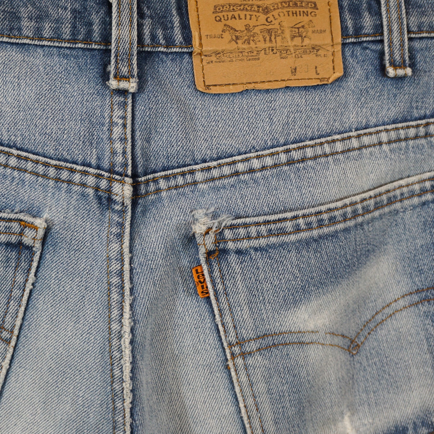 80s Levi's Orange Tab Jeans (31x33)