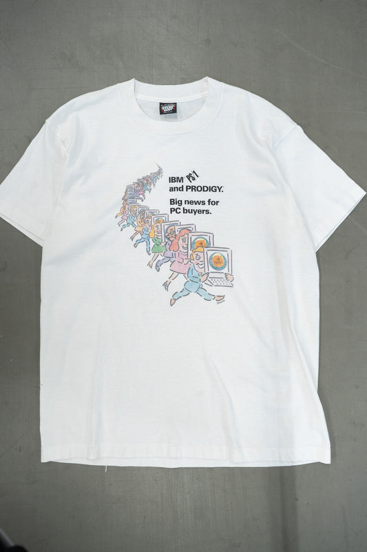 T-SHIRT IBM ET PRODIGY DES ANNÉES 1990