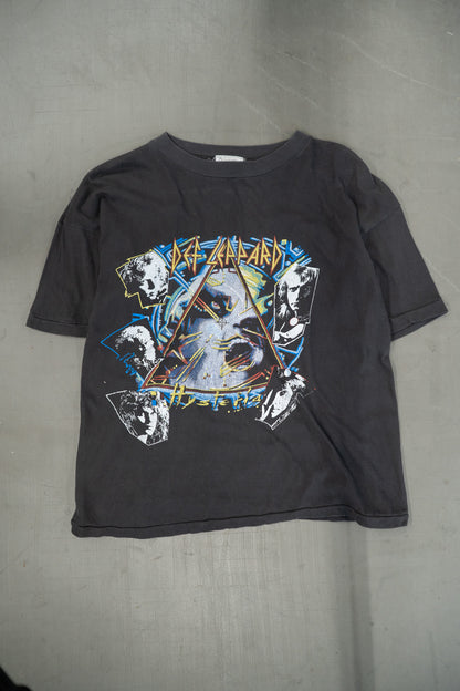 T-SHIRT DE LA TOURNÉE HYSTERIA DEF LEPPARD 1987