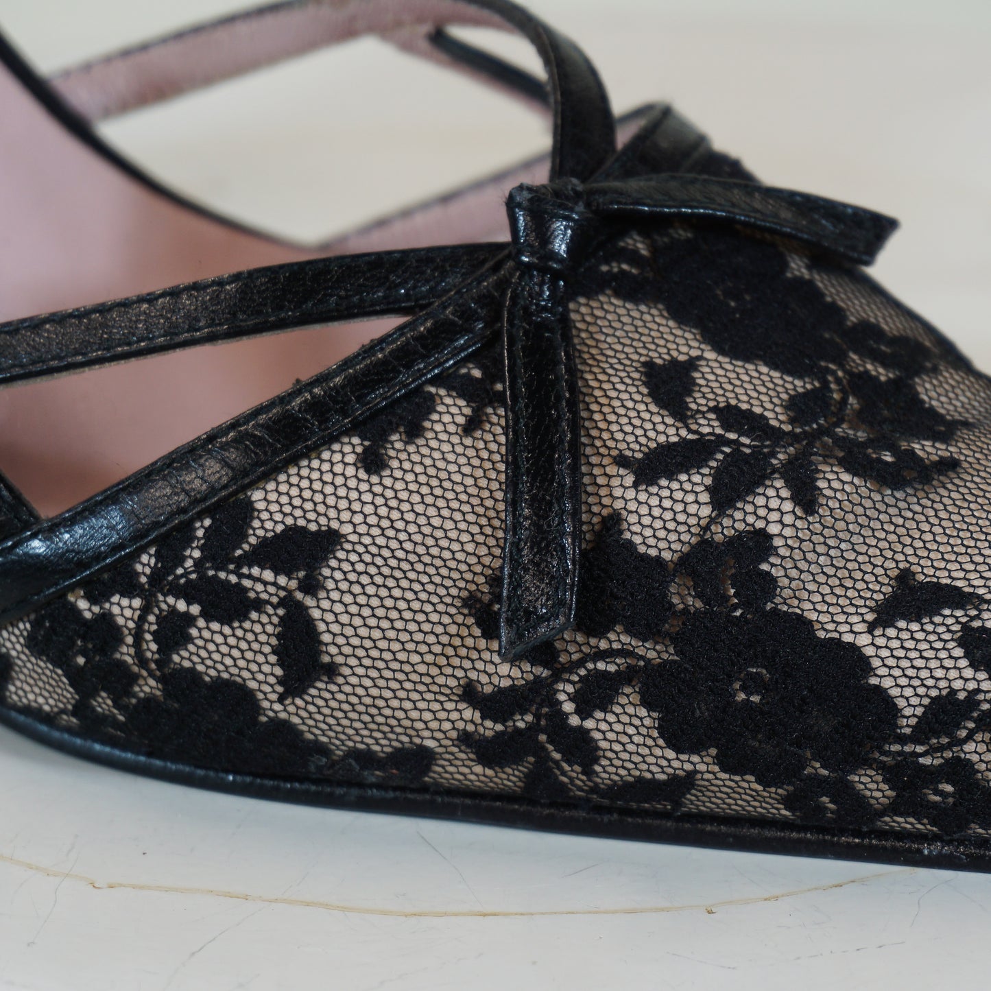 San Marina Cloth Heels (7.5)