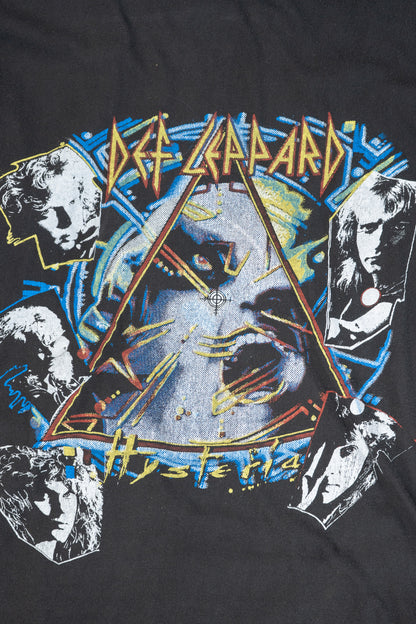 T-SHIRT DE LA TOURNÉE HYSTERIA DEF LEPPARD 1987