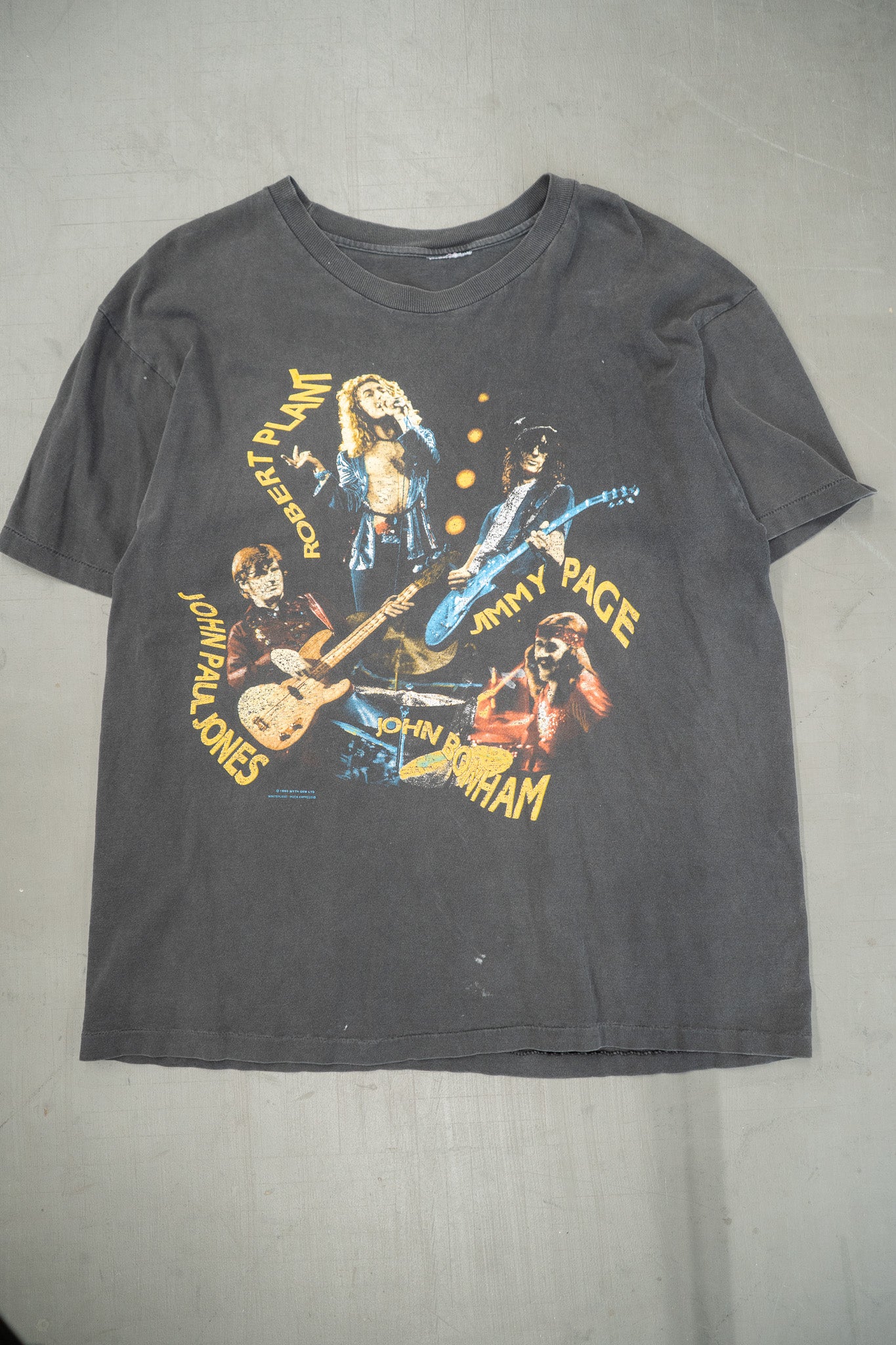 T-SHIRT DU GROUPE LED ZEPPELIN 1990