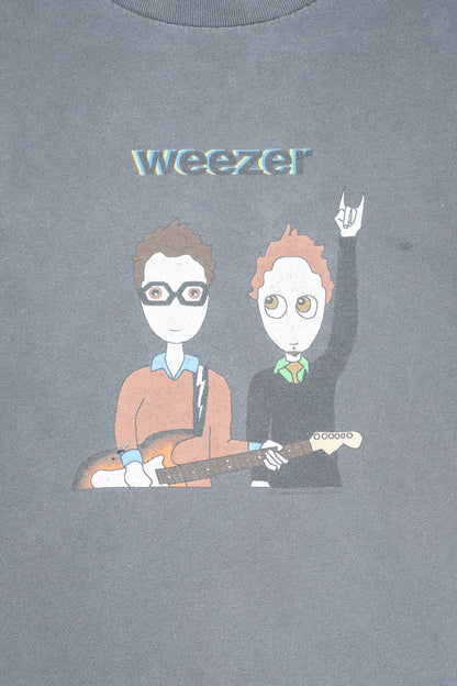 T-SHIRT DU GROUPE WEEZER 2002