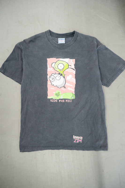 T-SHIRT INVADER ZIM 2001 - LE COCHON