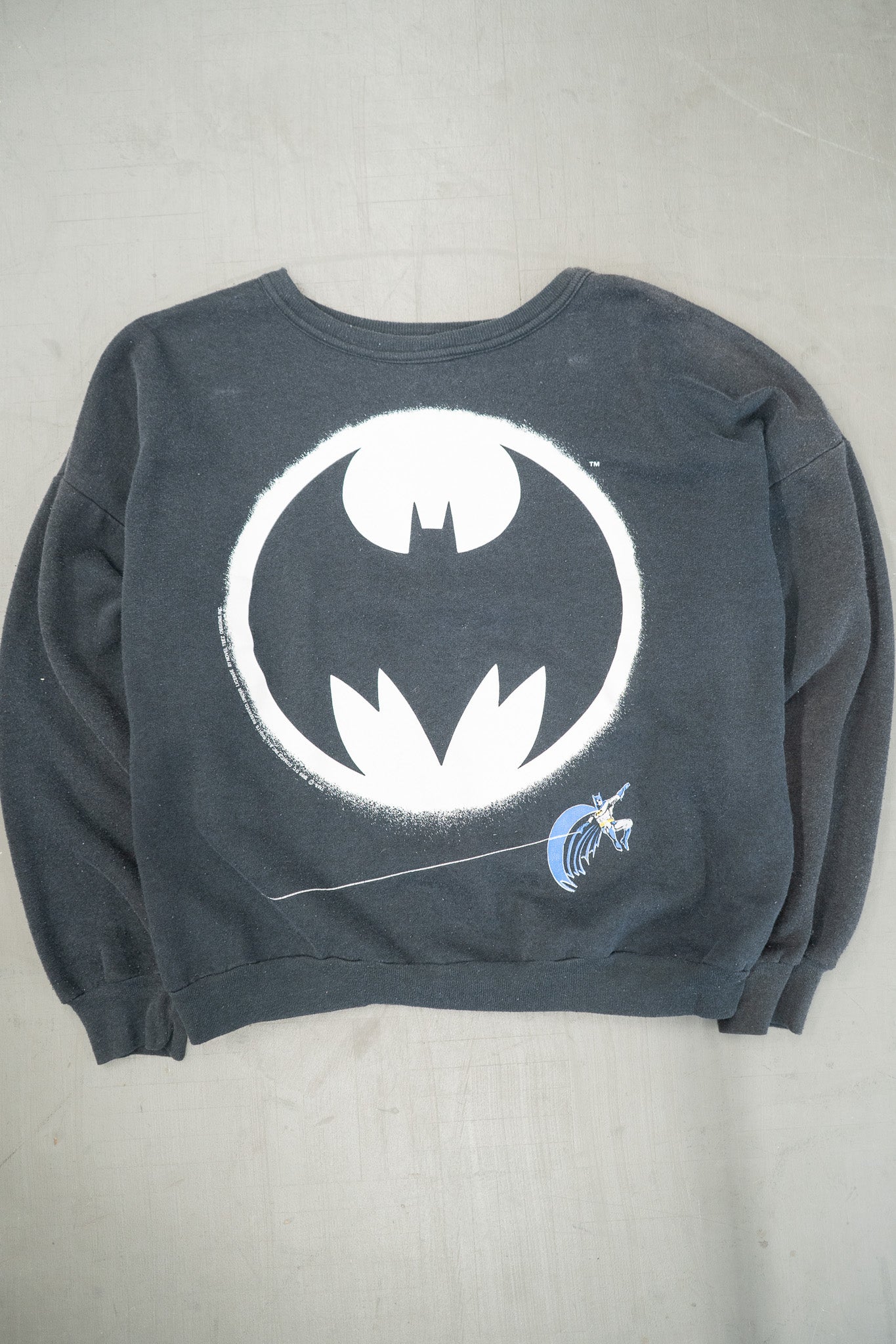 1989 BOXY BATMAN CHANGE DE SWEAT-SHIRT