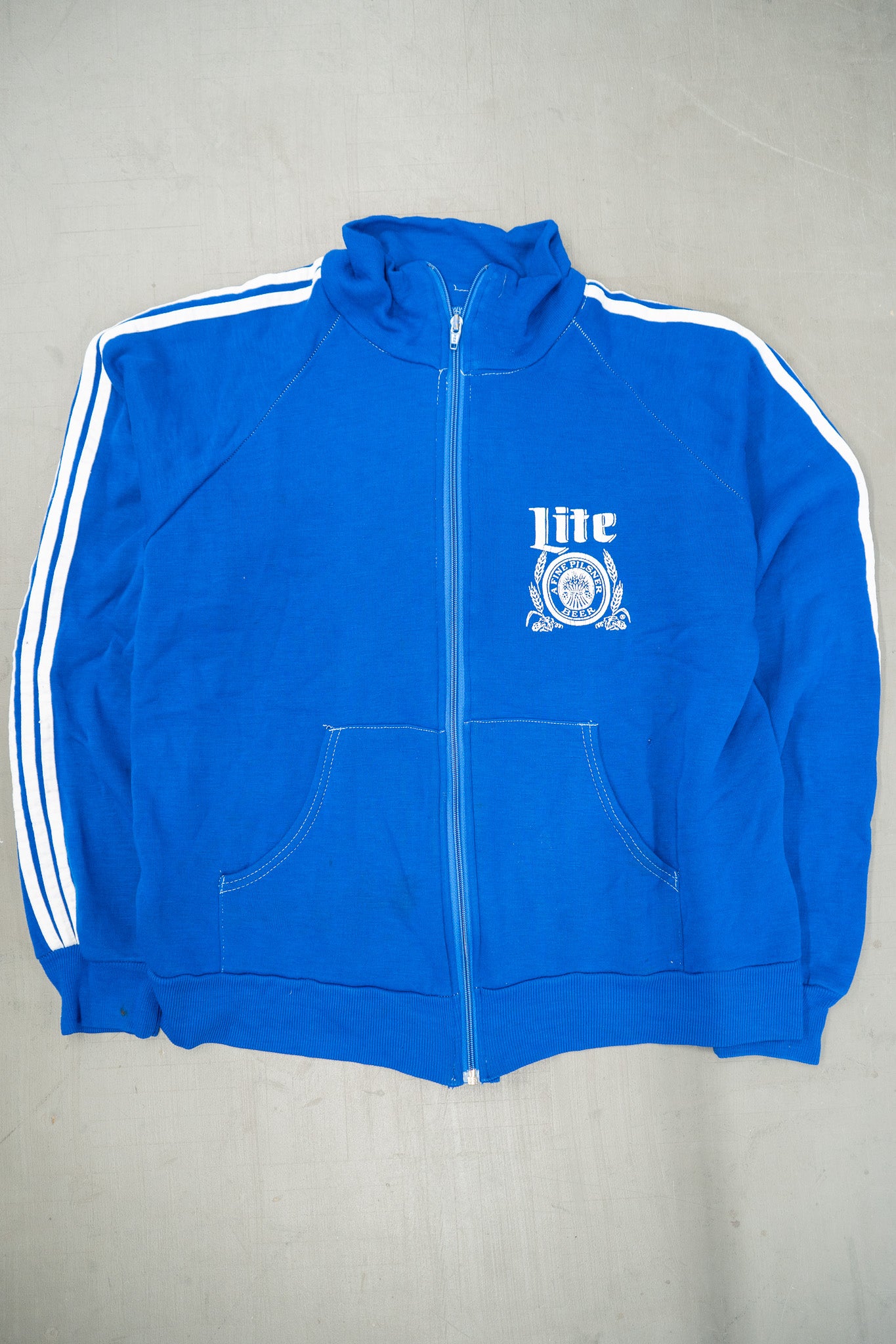 VESTE DE SURVÊTEMENT MILLER LITE DES ANNÉES 1980