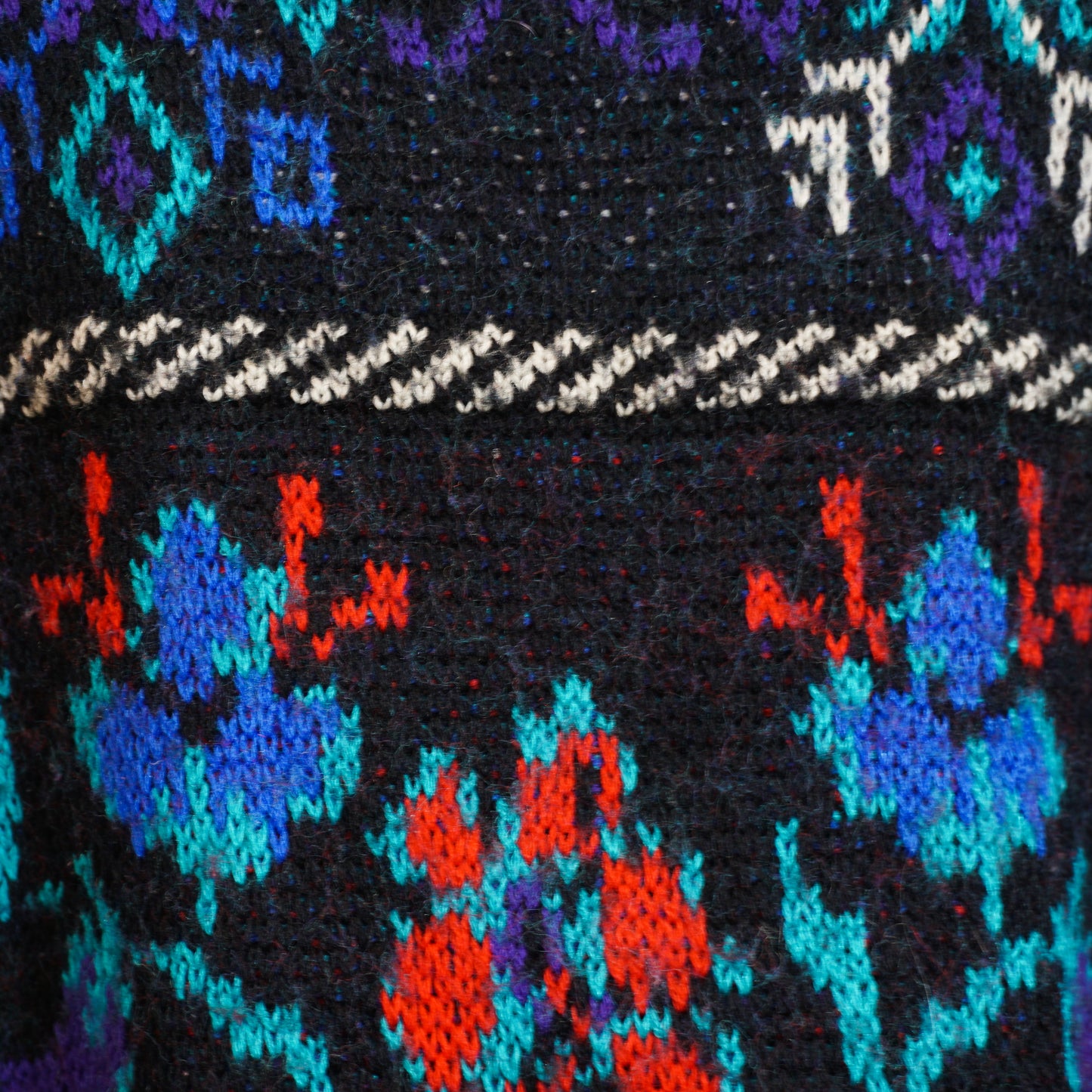 1980s/1990s Meister Snowflake Wool/Acrylic Sweater (S)
