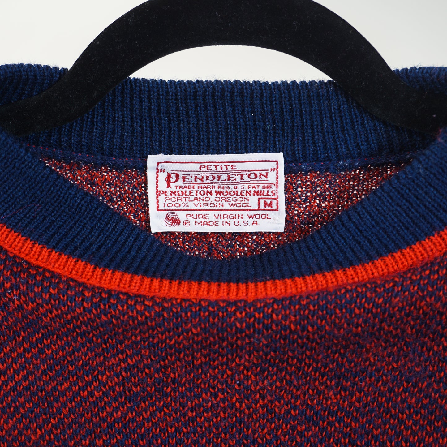 1980s Petite Pendleton 100% Wool Sweater (S)