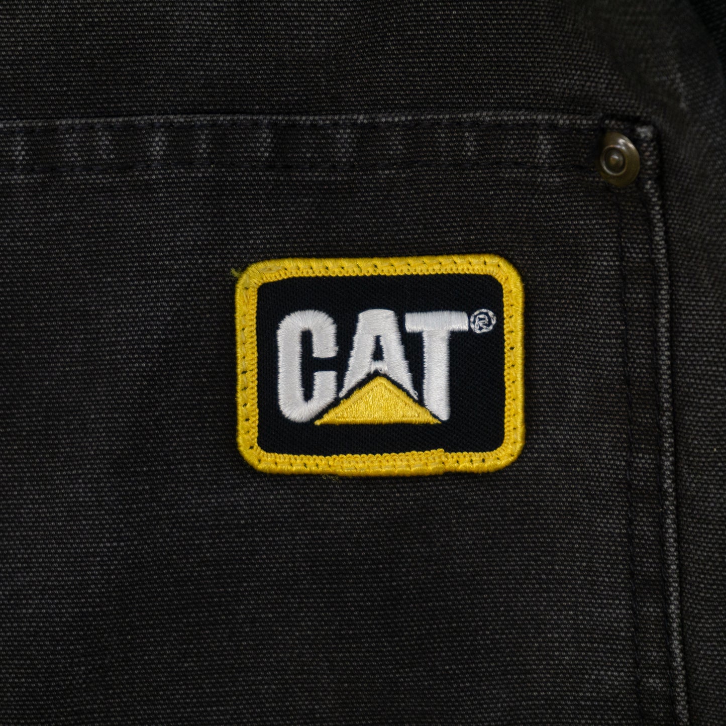 1990s CAT Faded Work Jacket (L)