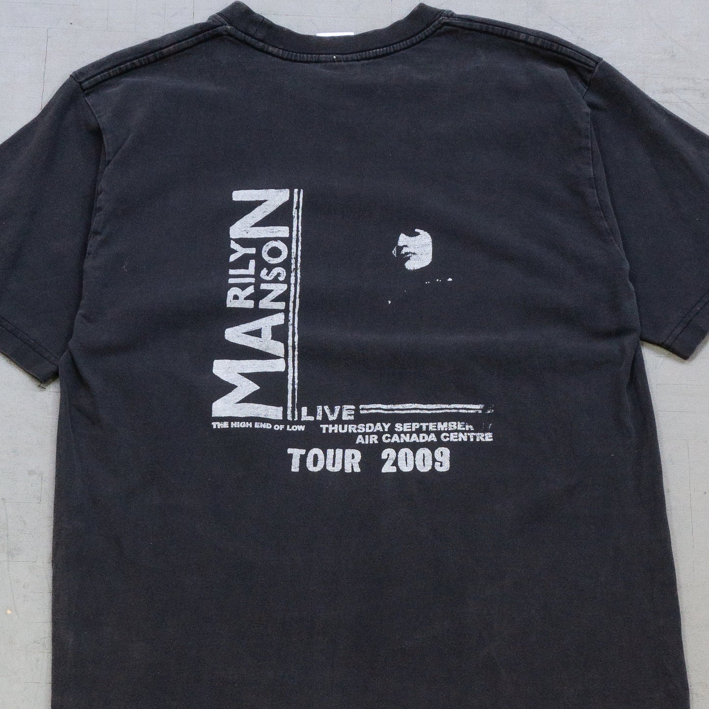 2009 Marilyn Manson The High End Of Low Tour Tee (L)