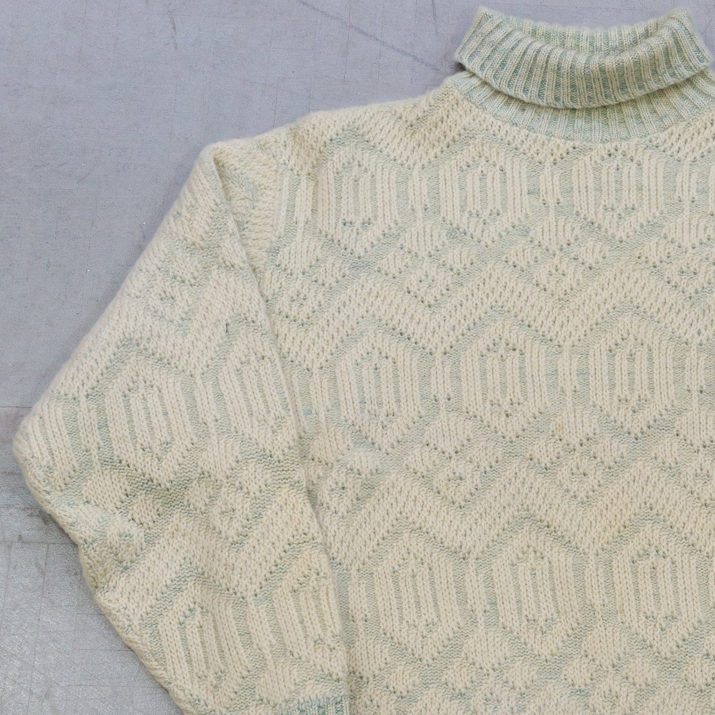 90s Wool Turtleneck Knit (L)