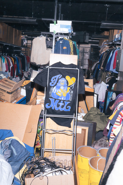 JESUS & SQUIRREL TEE - CHIEN CHAMPION