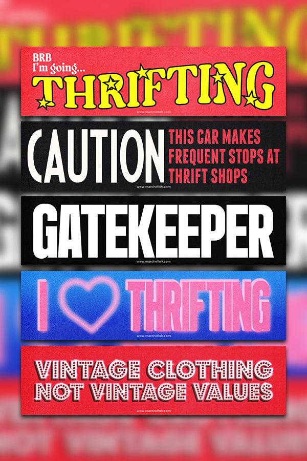 BUMPER STICKERS